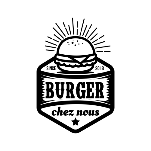 logo burger chez nous